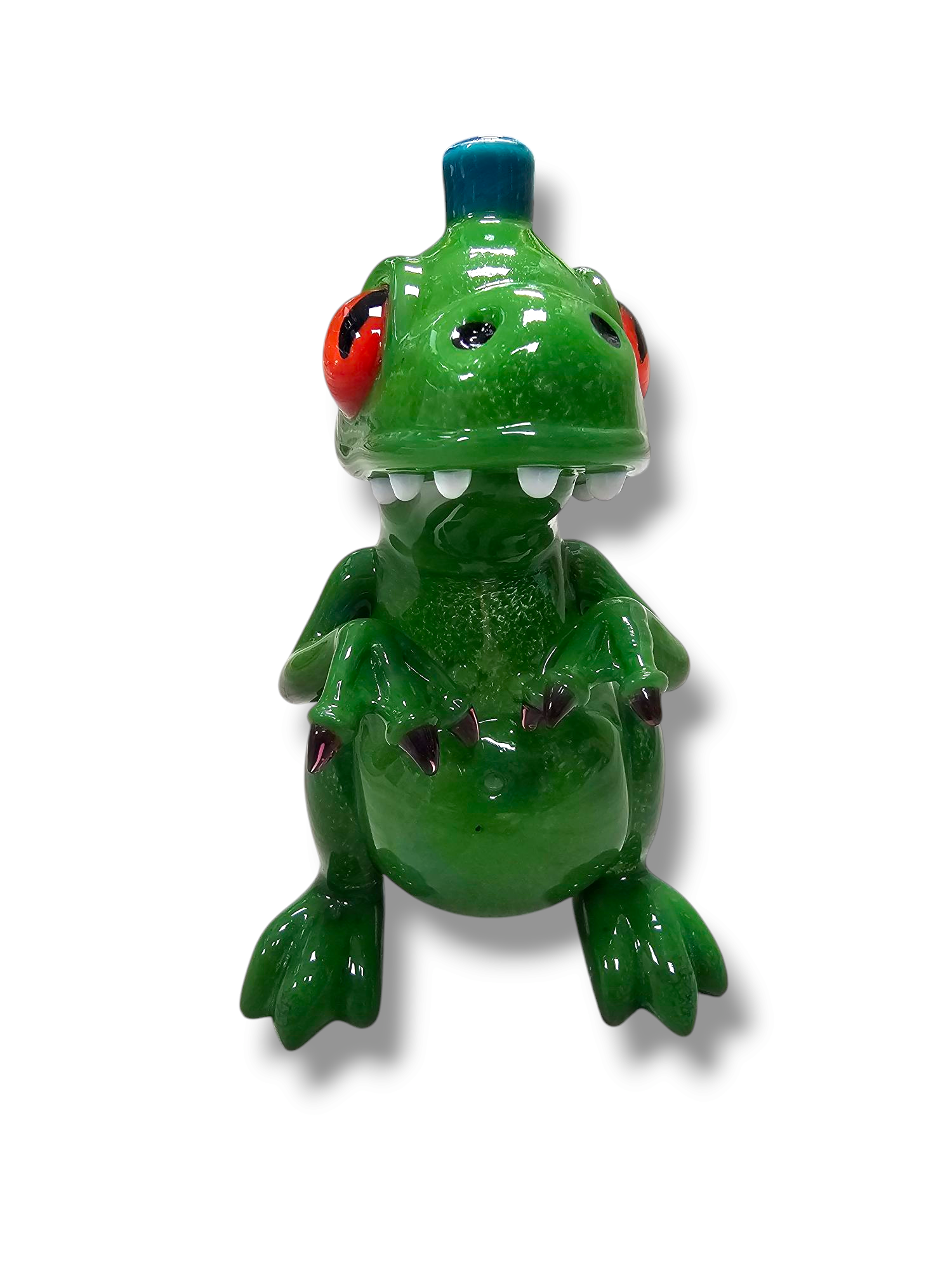 Baby Reptar Dry Pipe by Jsmart Glass - Image 6