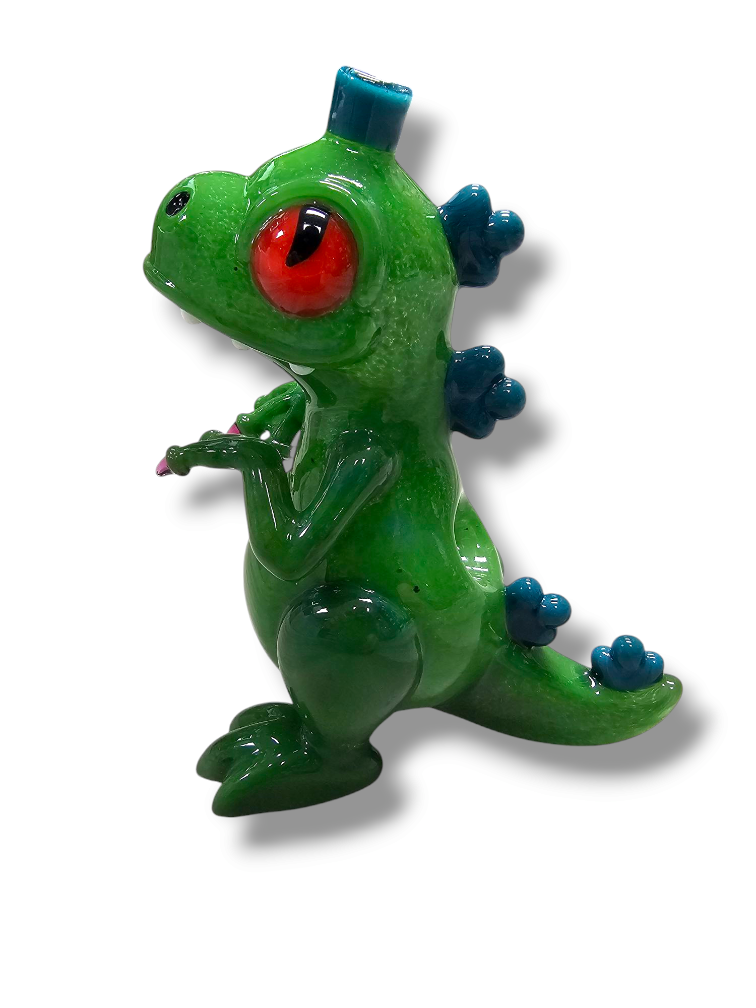 Baby Reptar Dry Pipe by Jsmart Glass - Image 3