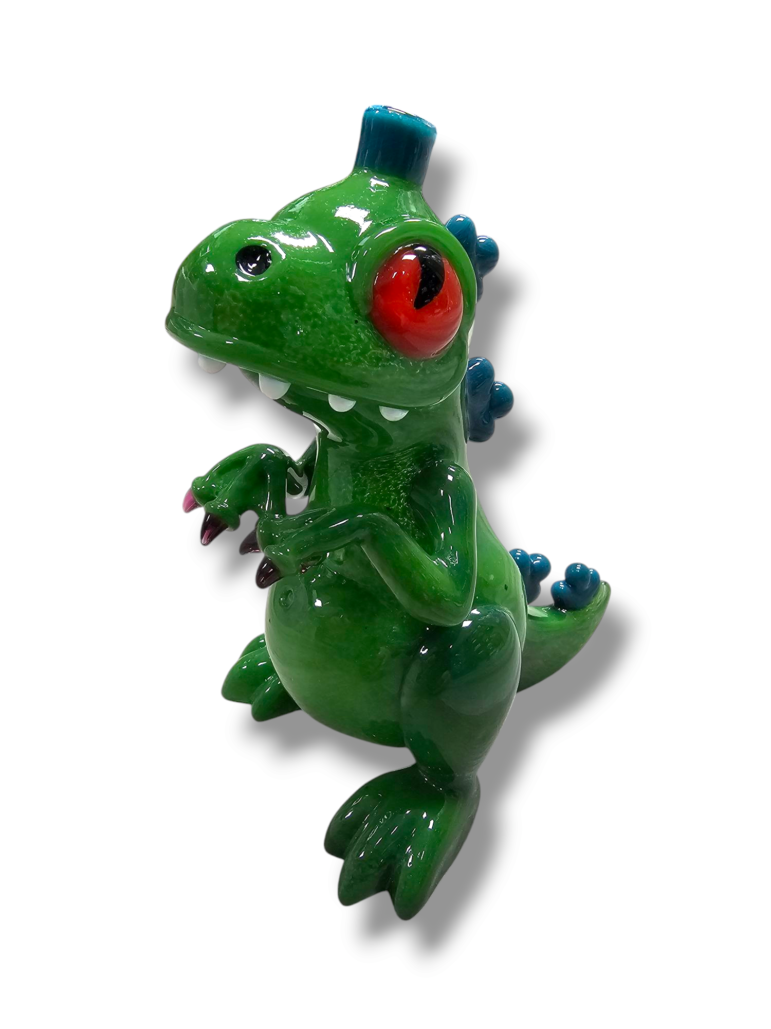 Baby Reptar Dry Pipe by Jsmart Glass - Image 4