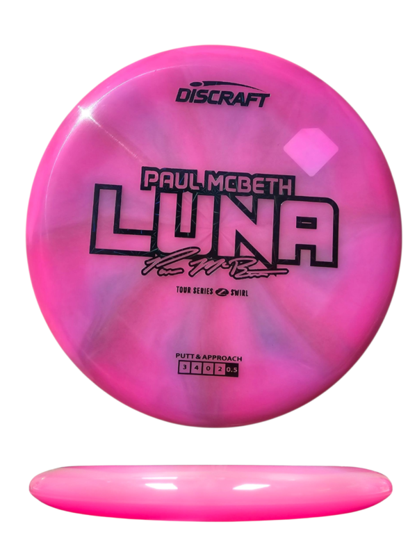 2025 Paul Mcbeth Tour Series Z Swirl Luna- Pink with Black