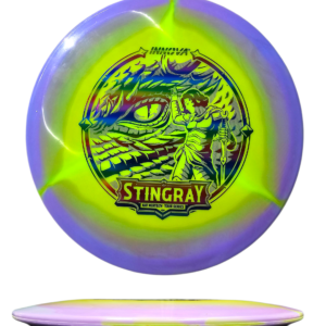 2025 Kat Mertsch Halo Star Stingray- Orchid Lime with Rainbow Holo Foil