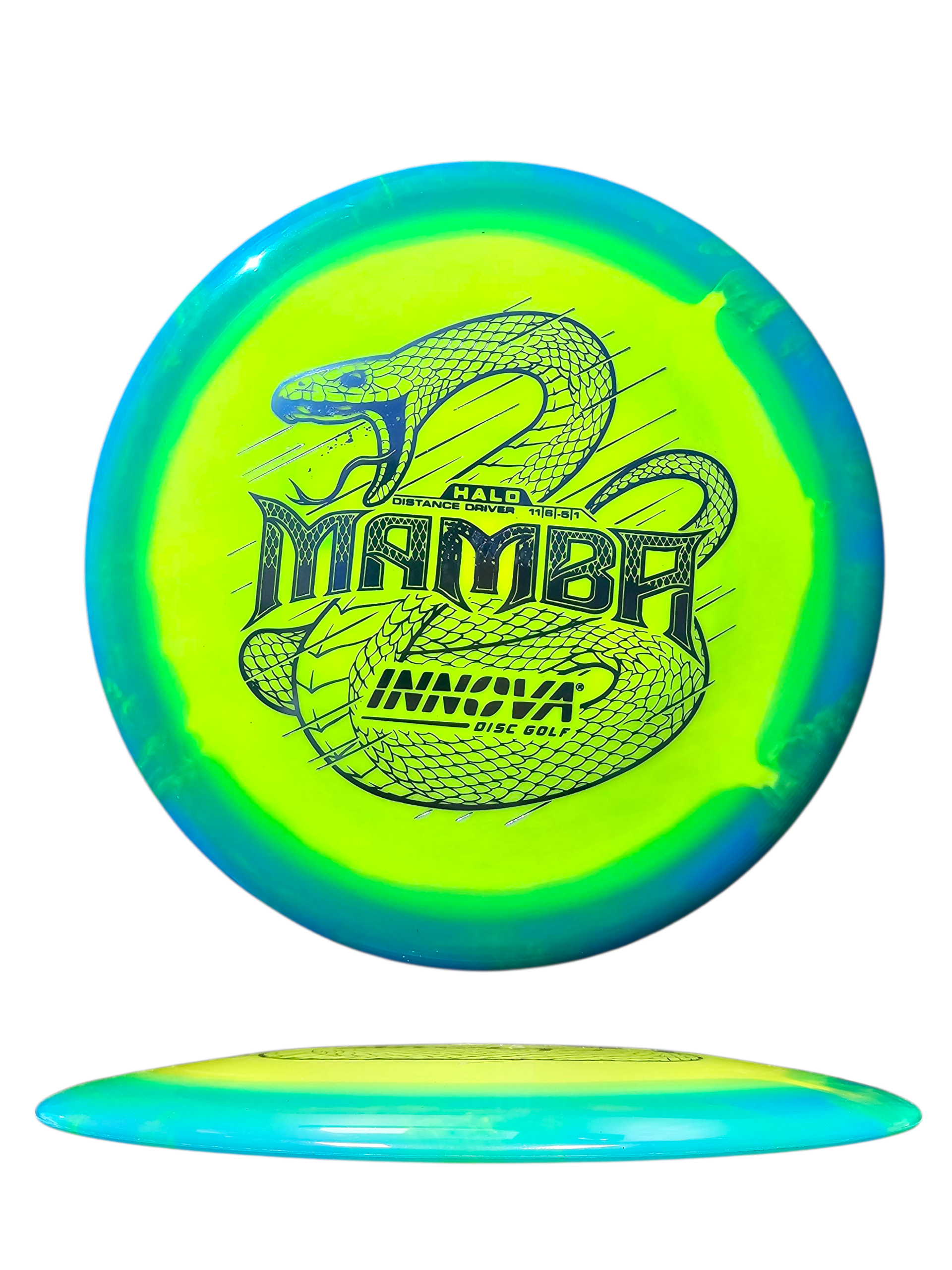 Halo Star Mamba- Green and Light Blue