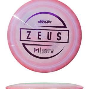 Paul Mcbeth ESP Zeus- Pink and Purple with Purple Holo Foil