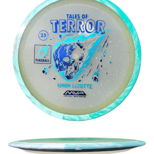 Simon Lizotte Particle Eclipse Fireball(2025 Halloween Series)- Seafoam Lilac Swirl with Metallic Blue Holo Foil